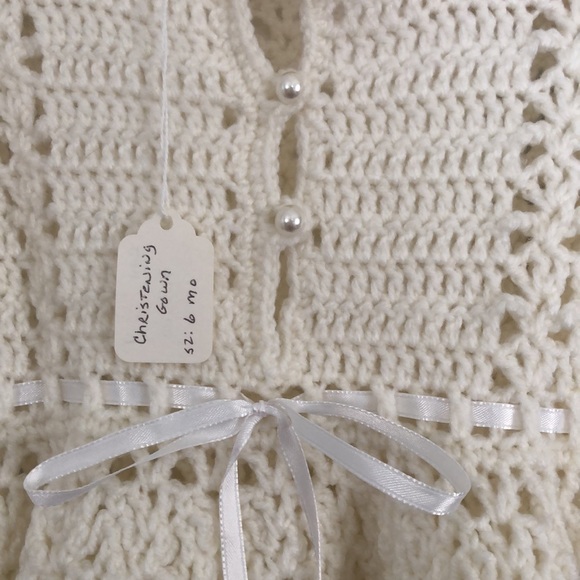 Girls Hand Made Christening Gown - Picture 2 of 7